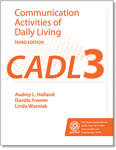 Communication Activities of Daily LivingThird Ed (CADL-3)