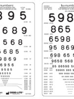 LEA NUMBERS Pocket-Sized Near Card