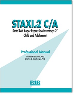 State-Trait Anger Expression Inventory-2 Child and Adolescent (STAXI-2 C/A)